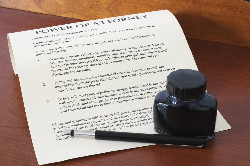 Power of Attorney