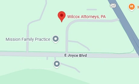 Wilcox Attorneys, PA Map Image